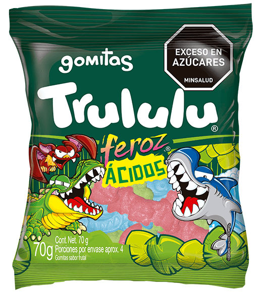 Trululu Feroz Acidos 77g