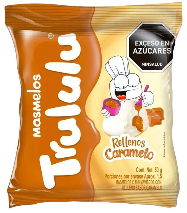 Trululu Masmelos Rellenos Caramelo 50g