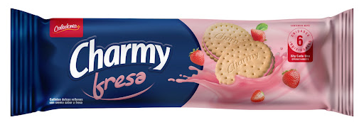Galletas Charmy Fresa 192gr