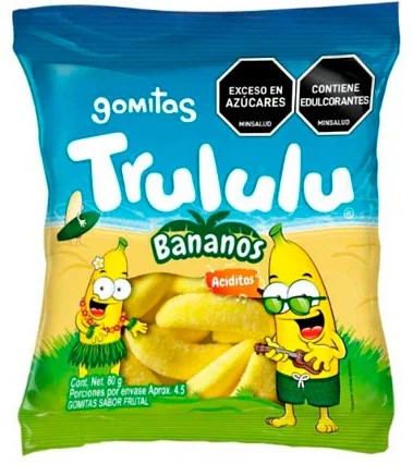 Trululu Bananos 80g