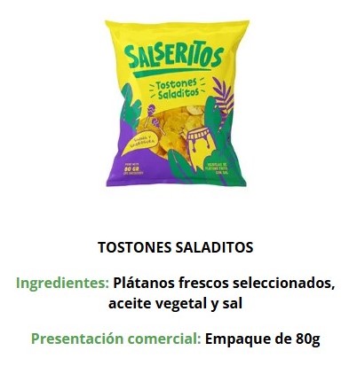 Tostones Salseritos 80gr