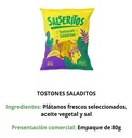 Tostones Salseritos 80gr