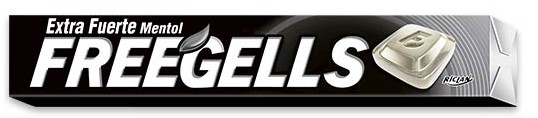 Caramelos Freegells Extra Mentol 27.9g