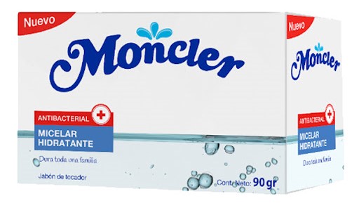 Jabón Antibacterial Micelar Moncler 90g