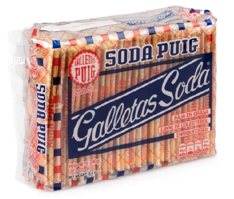 Galletas Soda Puig 240g