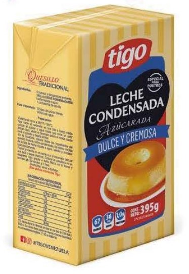 Leche Condensada Tigo 395g (E)
