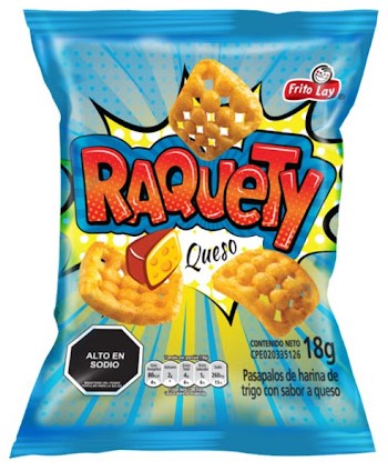 Raquety Queso 18g