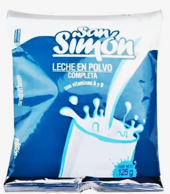 Leche En Polvo Completa San Simón 125g (E)
