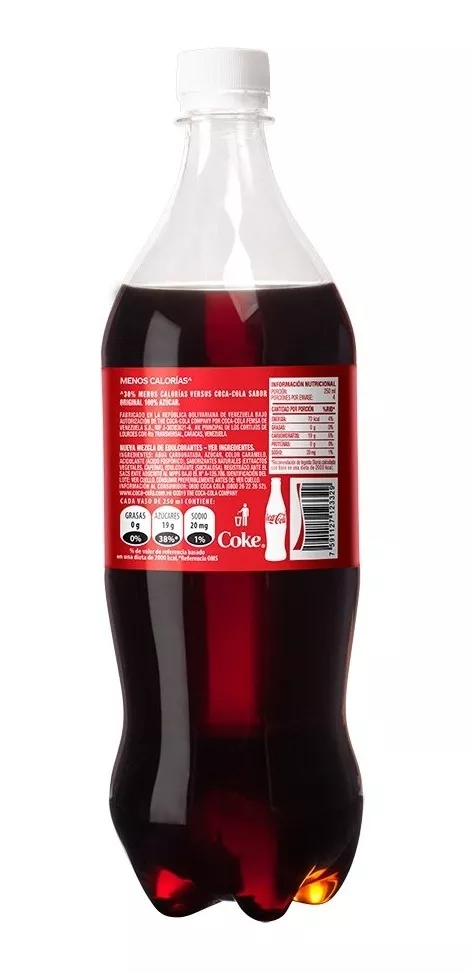 Refresco Coca Cola 1L