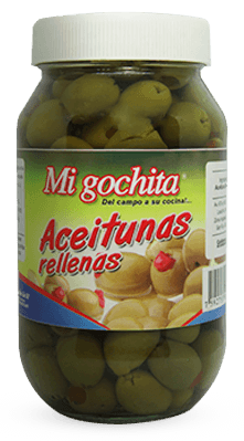 Aceitunas Rellenas Con Pimentón Mi Gochita 480g