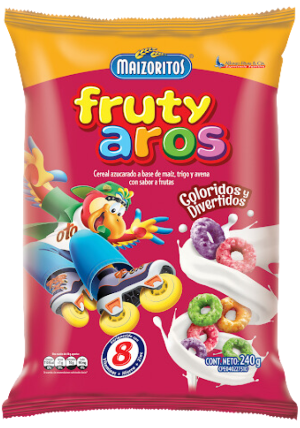 Fruty Aros Maizoritos 240g