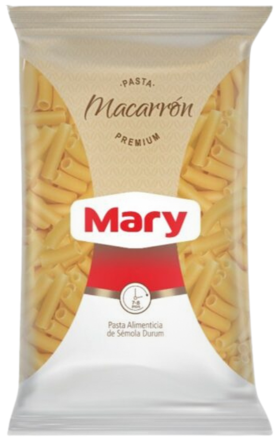 Pasta Mary Macarrón 500g (E)