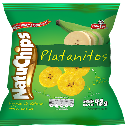 Platanitos NatuChips 42g