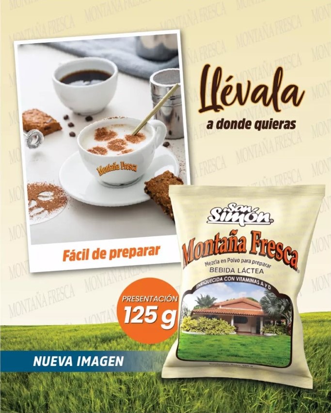 Bebida Láctea Montaña Fresca 125g (E)