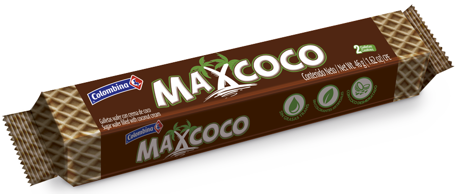 MaxCoco Wafer 46g
