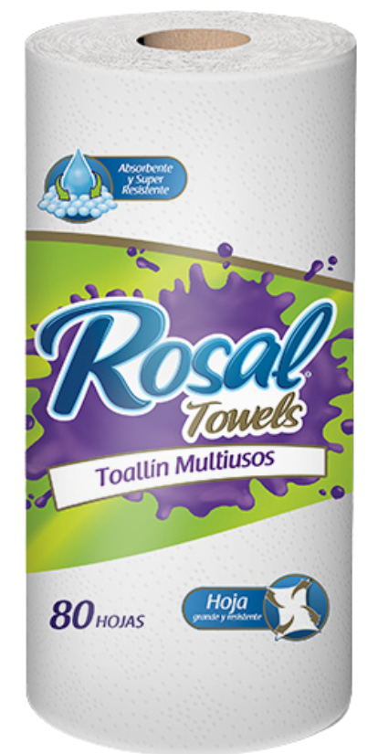 Toallin Multiusos Rosal Towels 80H