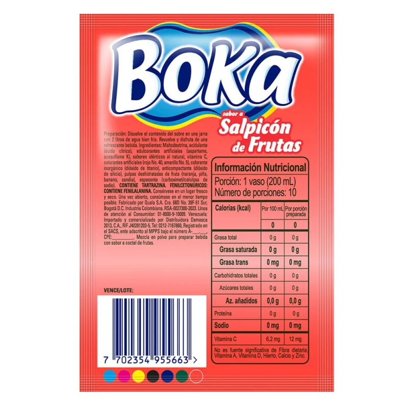 Boka Salpicon De Frutas 10g