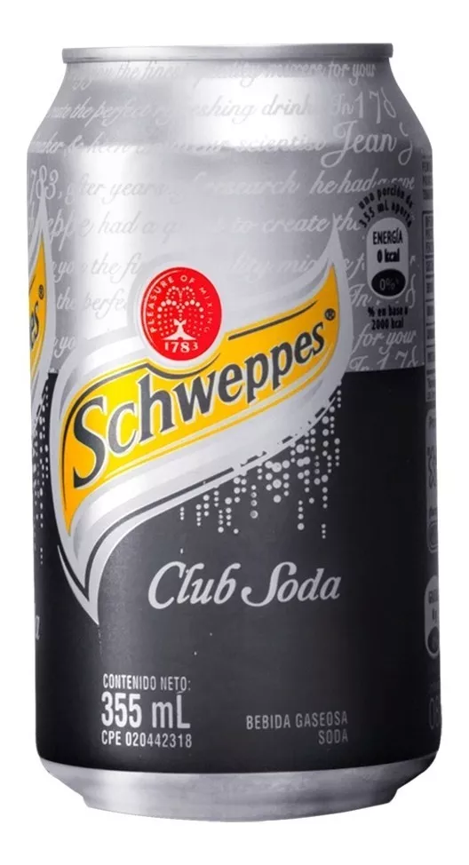 Soda Schweppes Lata 355ml