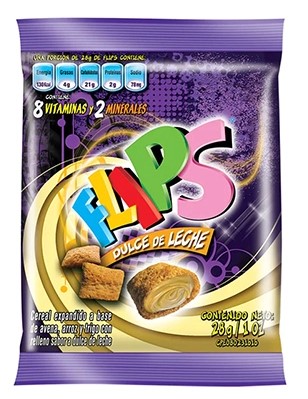 Flips Dulce de Leche 28g