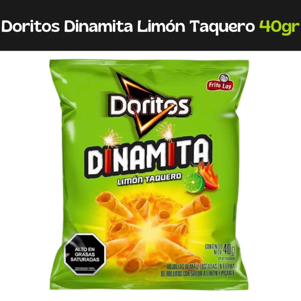 Doritos Dinamita Limón Taquero 40g