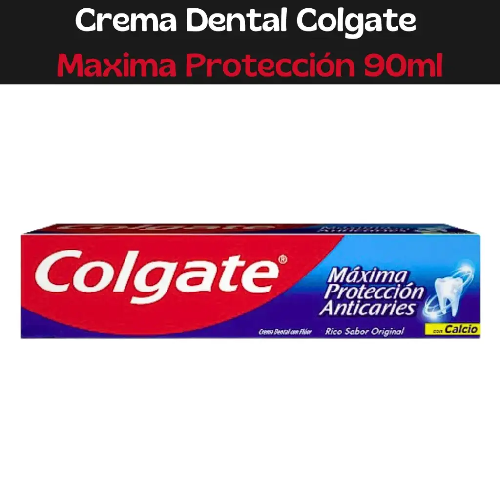 Crema Colgate Maxima Protección 90ml