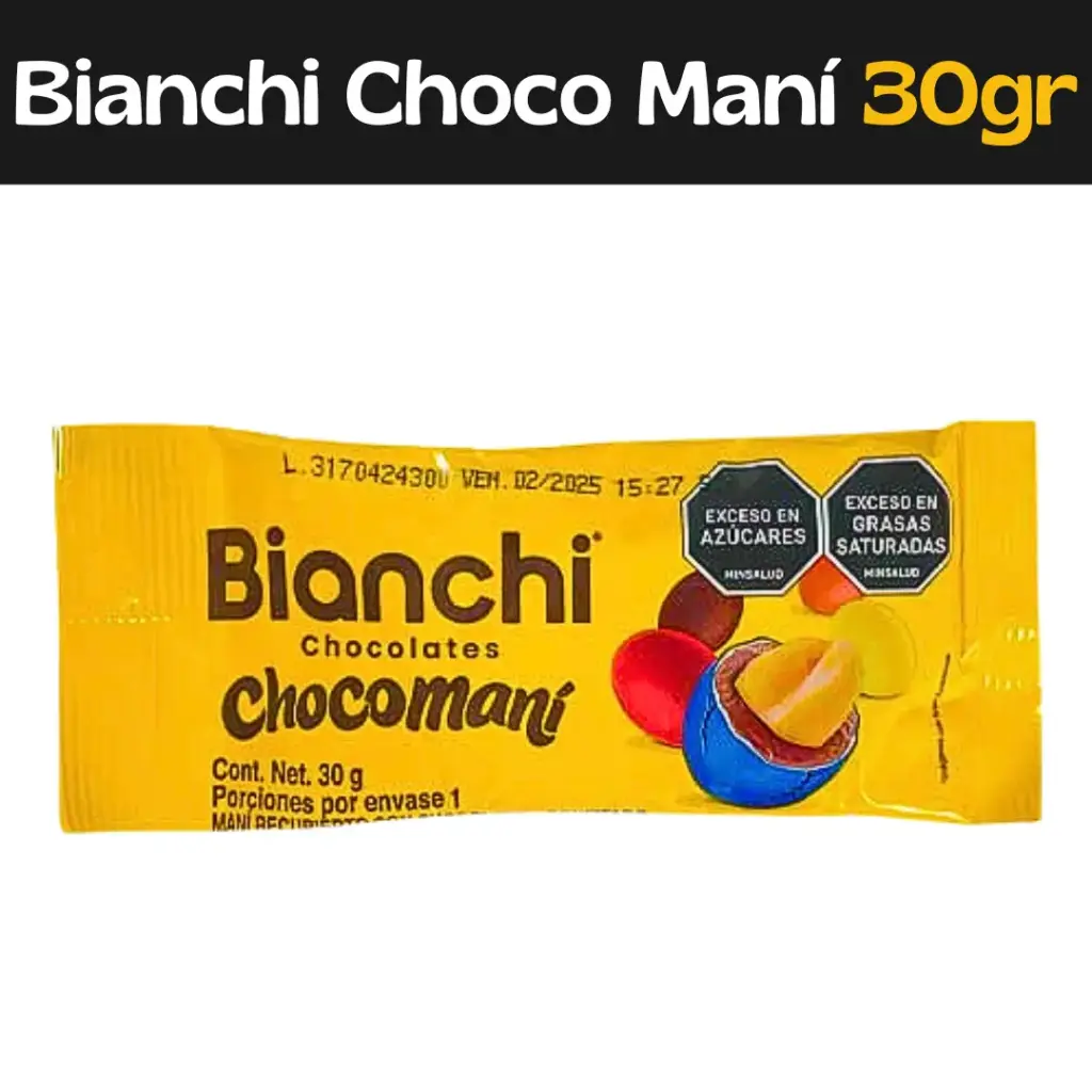 Bianchi Choco Maní 30g