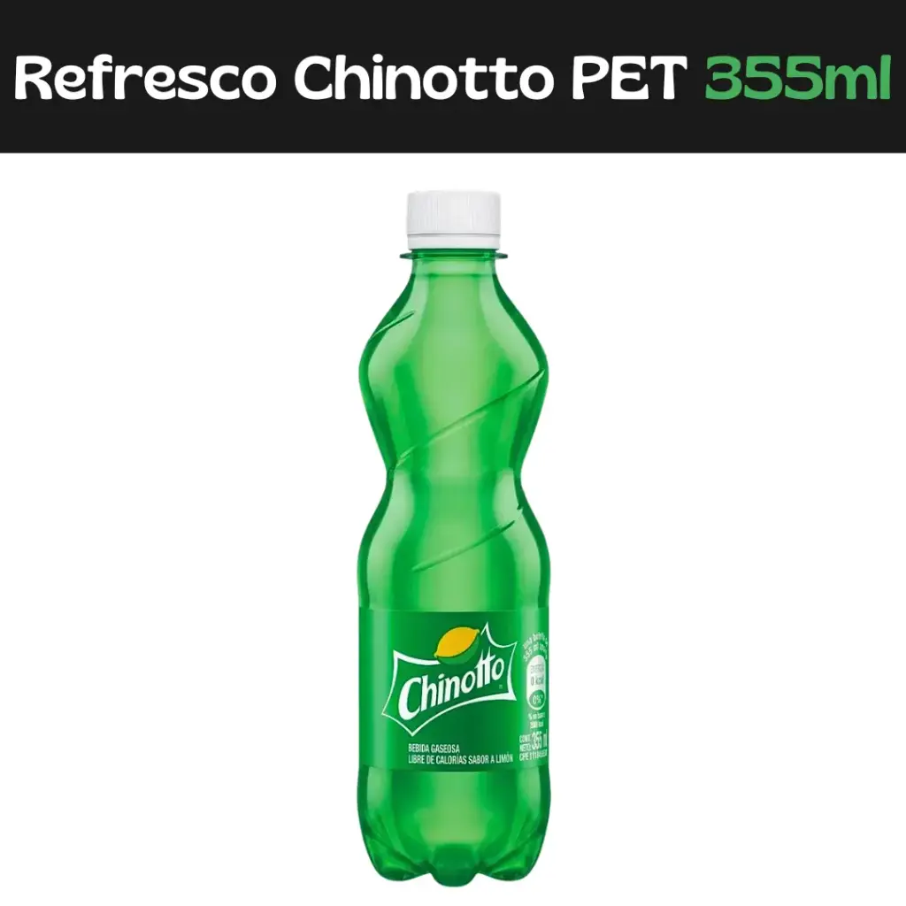 Refresco Chinotto Zero Azucar PET 355ml
