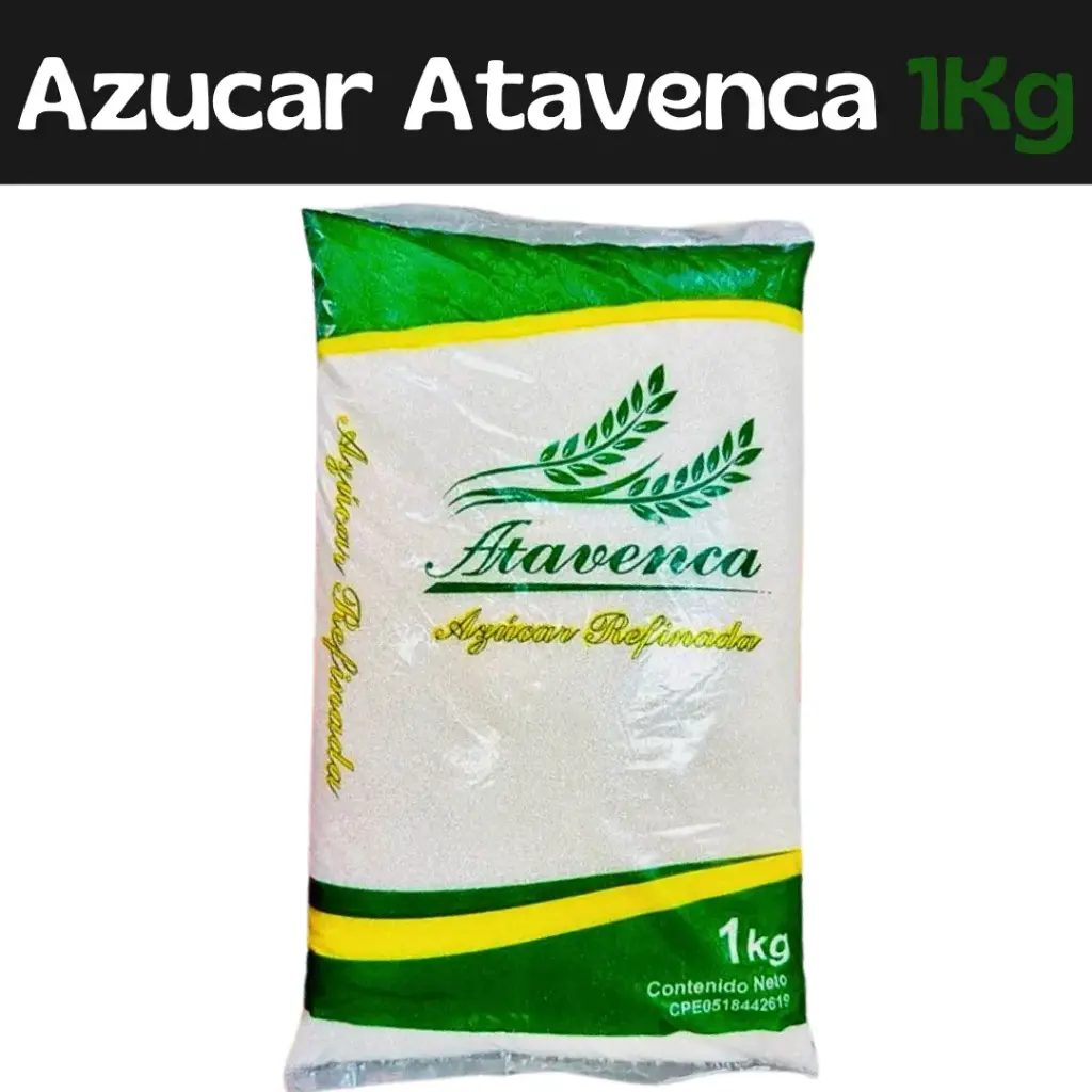 Azúcar Refinada Atavenca 1kg