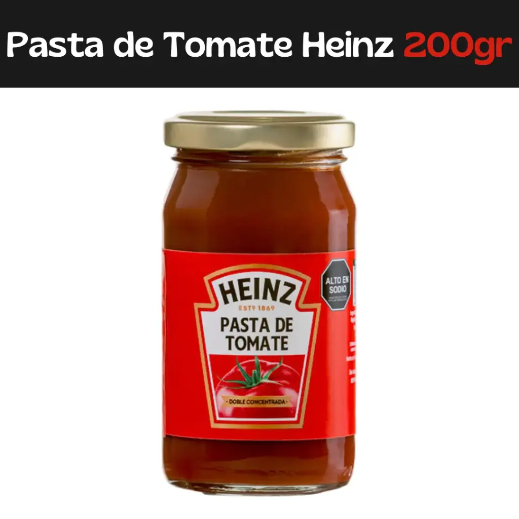 Pasta de Tomate Heinz 200g