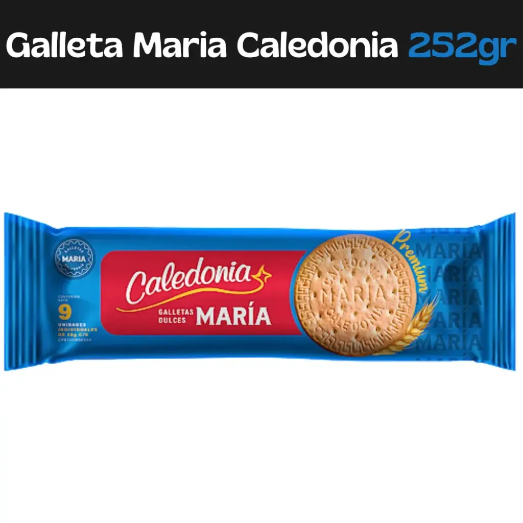 Galletas Maria Caledonia 252gr