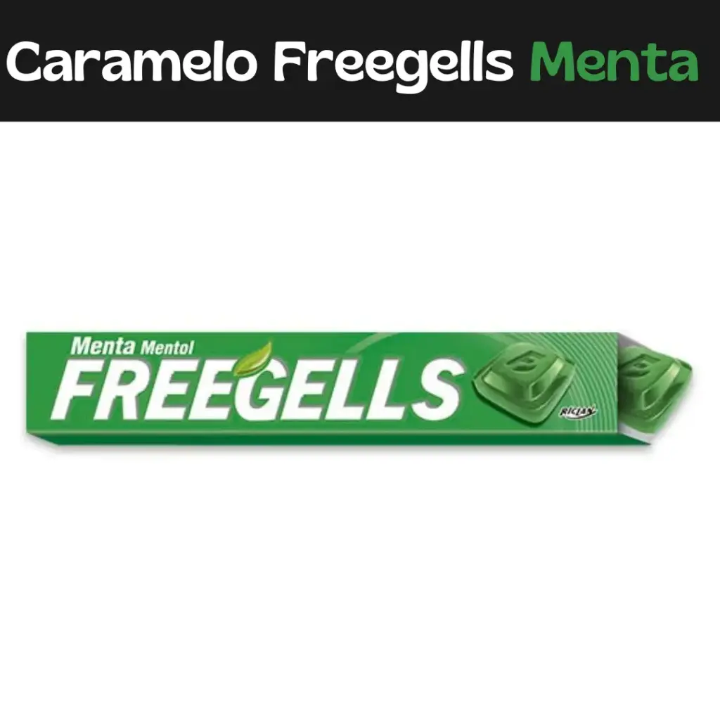 Caramelos Freegells Menta 27.9g