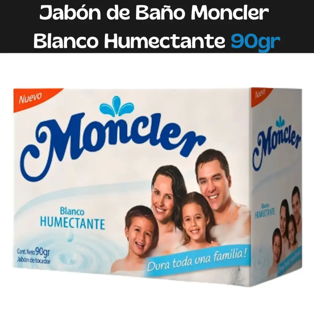Jabón Humectante Moncler 90g