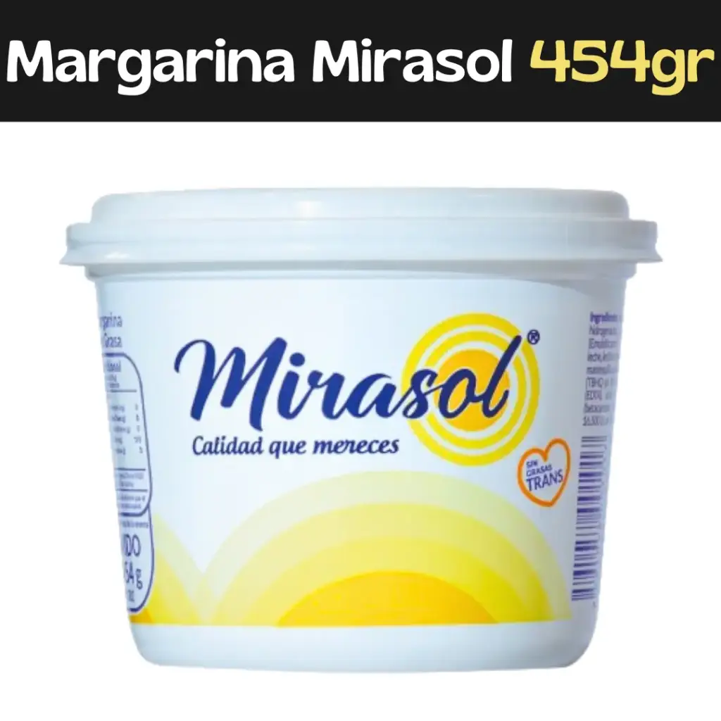 Margarina Mirasol 454g (E)