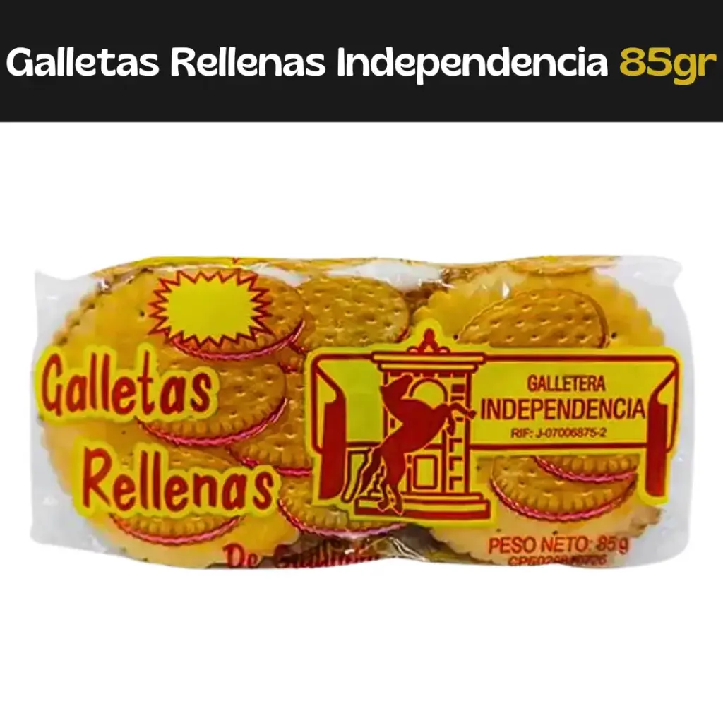 Galletas Rellenas Independencia 85gr