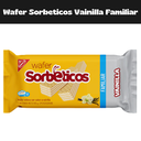 Wafer Sorbeticos Vainilla Familiar 105g