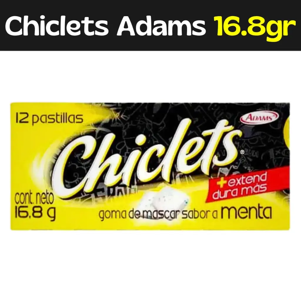 Chiclets Adams 16.8g