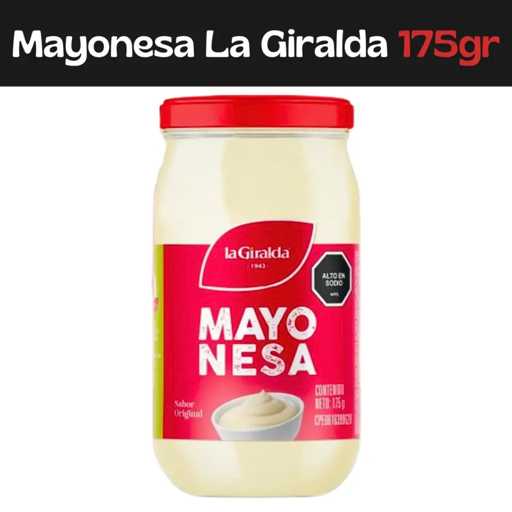 Mayonesa La Giralda 175g (E)