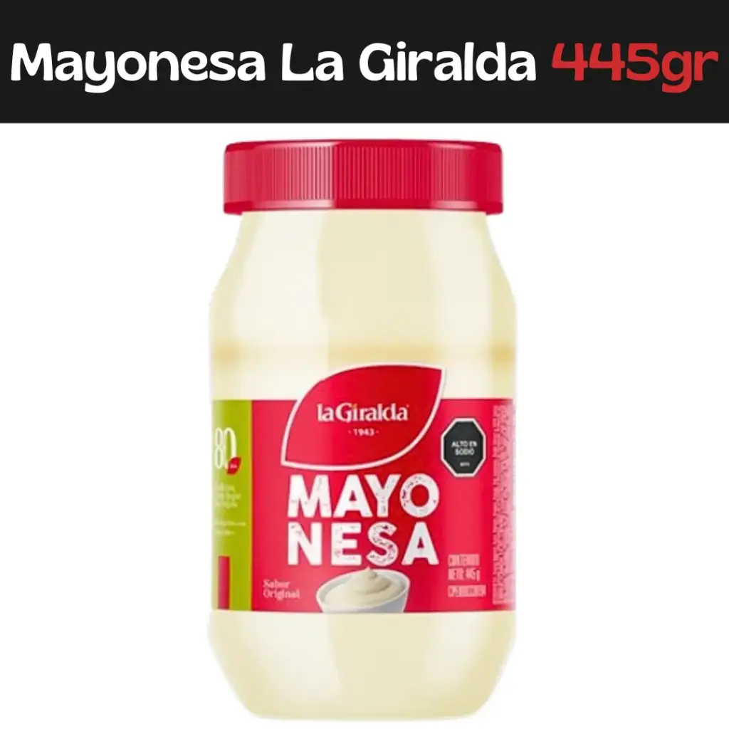 Mayonesa La Giralda 445g (E)