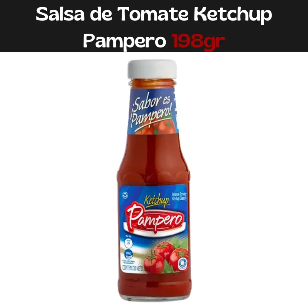 Salsa Ketchup Pampero 198g