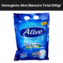 Detergente Blancura Total Alive 500gr