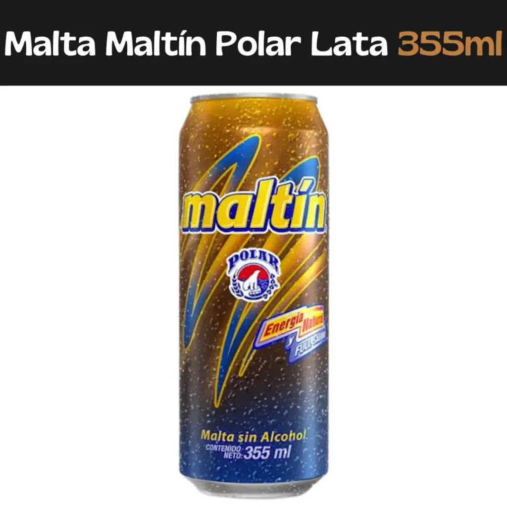 Malta Maltin Polar Lata 355ml
