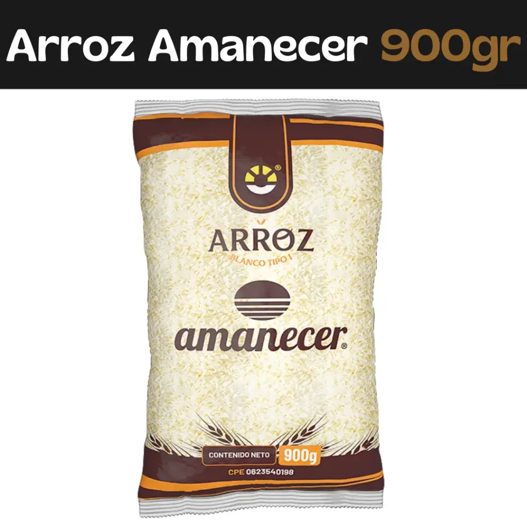 Arroz Amanecer 900g (E)