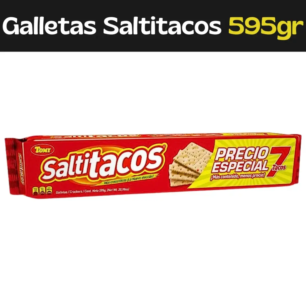 Galletas Saltitacos 595gr