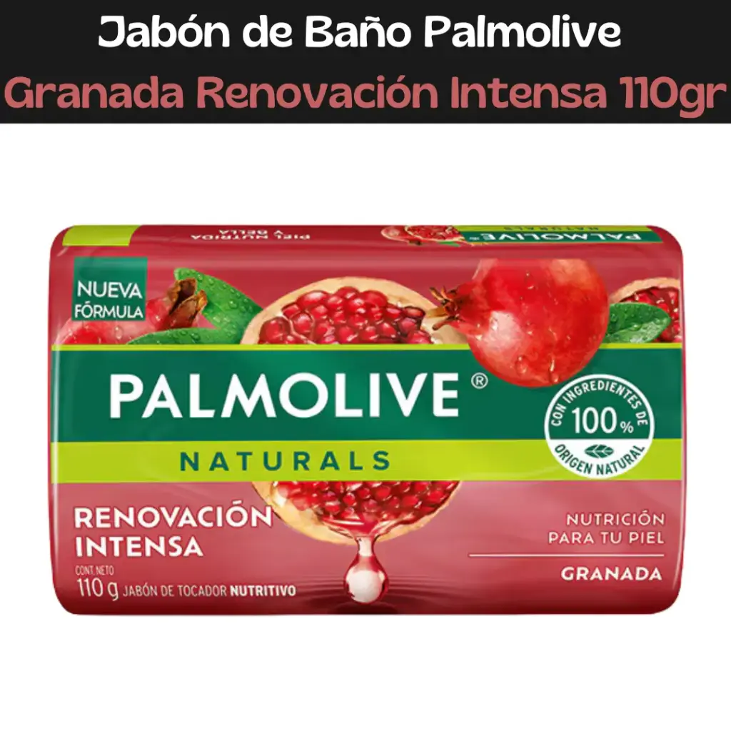 Jabón de Baño Palmolive Granada Renovación Intensa 110gr