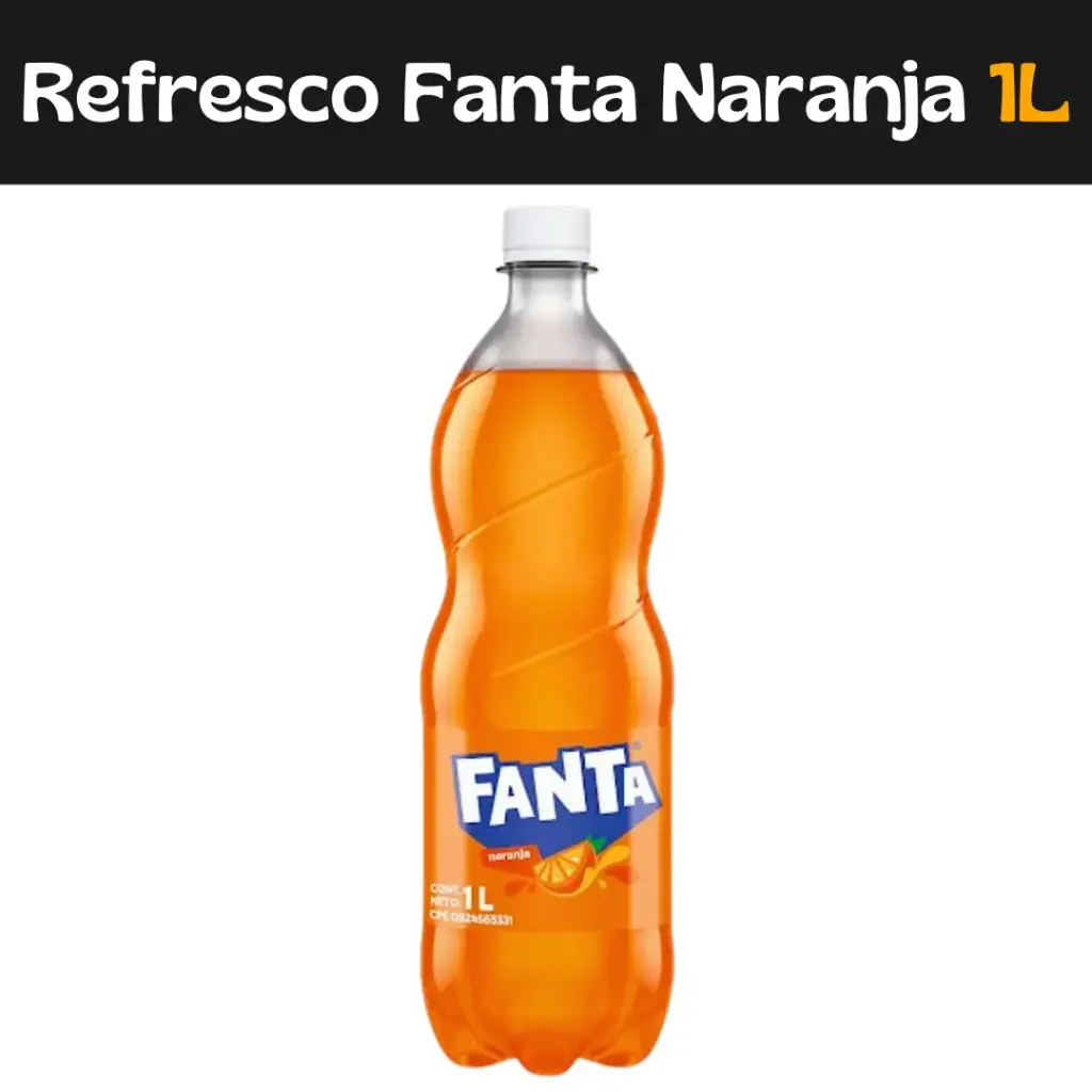 Refresco Fanta Naranja 1L