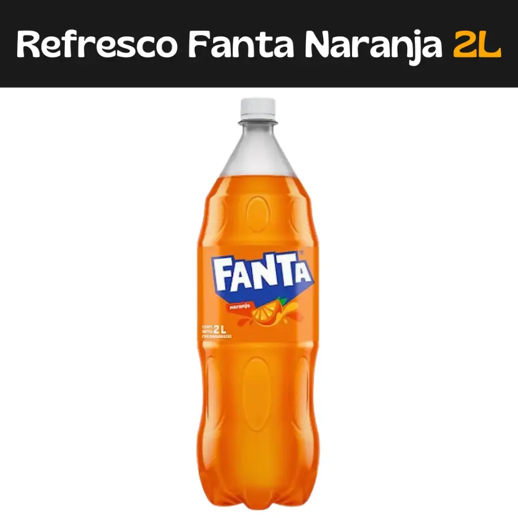 Refresco Fanta Naranja 2L