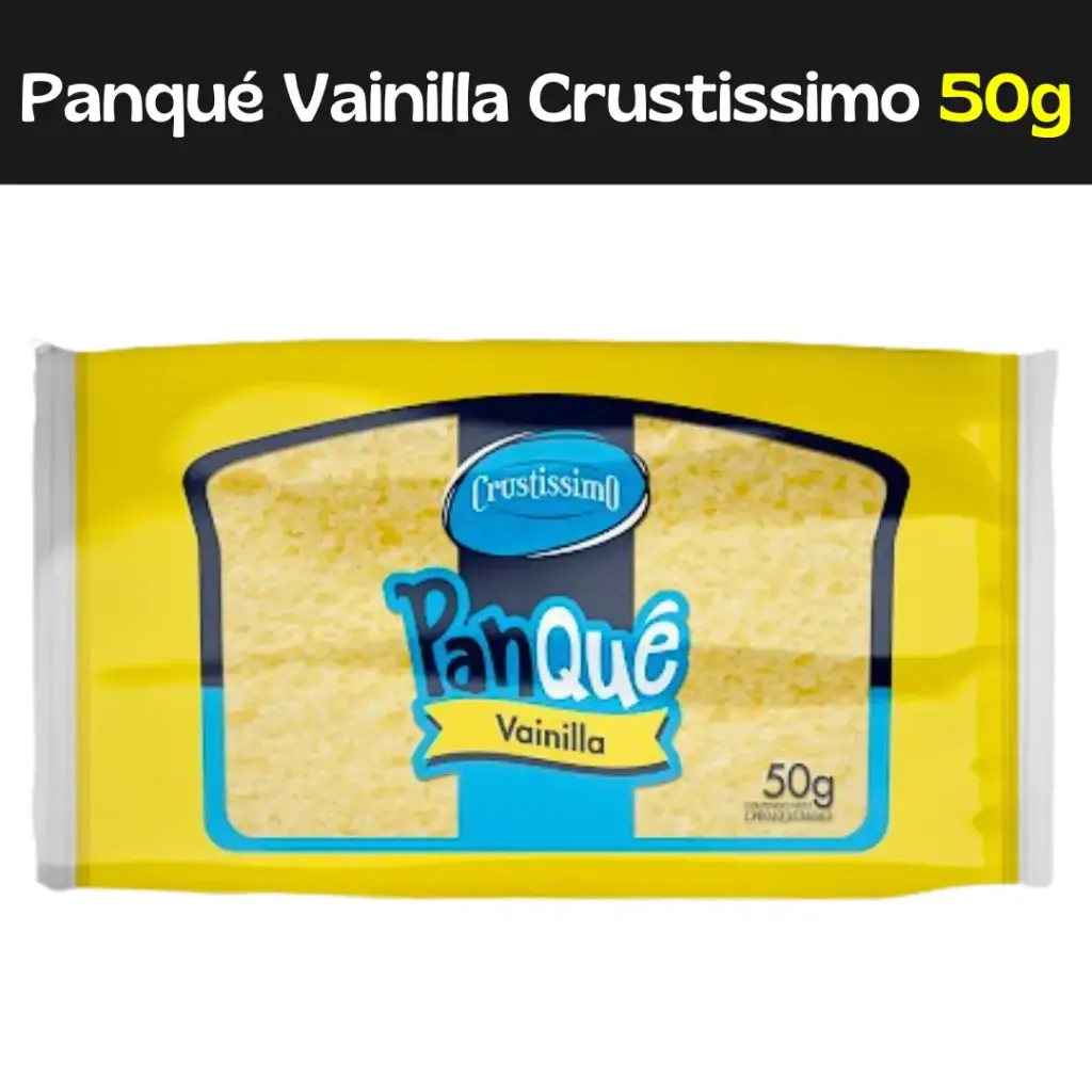 Panque Vainilla Crustissimo 50gr