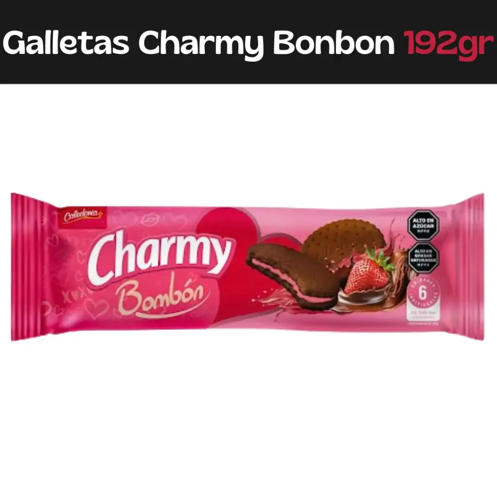 Galletas Charmy Bonbon 192gr