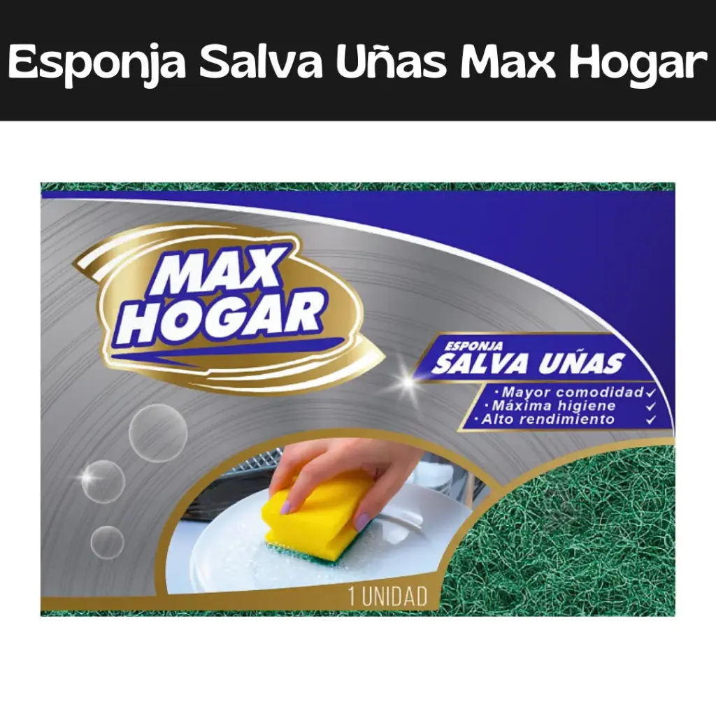 Esponja Salva Uñas Max Hogar