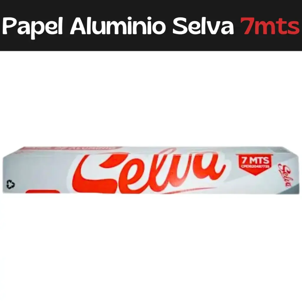 Papel Aluminio Selva 7mts